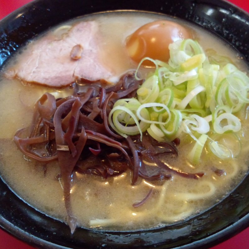 塩ラーメン＋味付玉子(家系ラーメン 神道家)