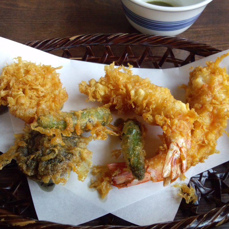 天ぷら盛合せ(流山藪蕎麦)