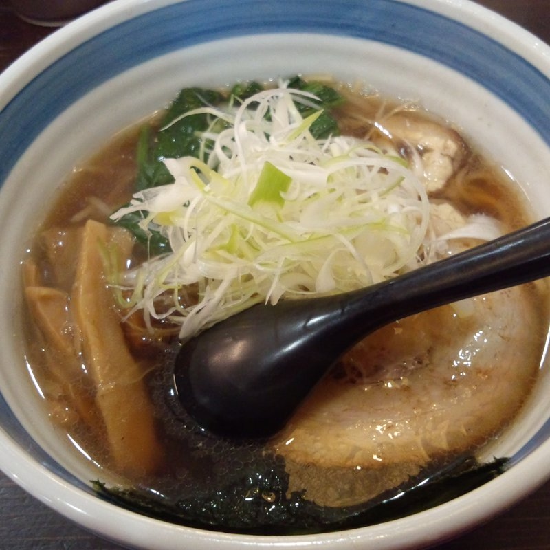 九十九里煮干しらー麺(麺屋あらき 竈の番人 東金店)