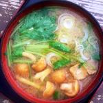 なめこ汁(奥高尾 細田屋 （おくたかお ほそだや）)