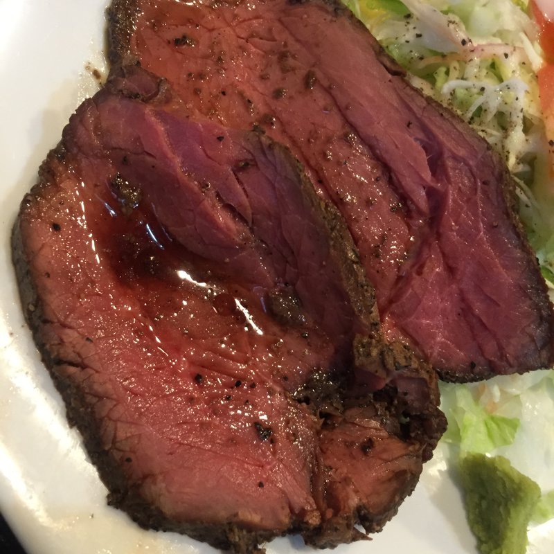 ローストビーフ定食(ひだりうま アンド エイワン )