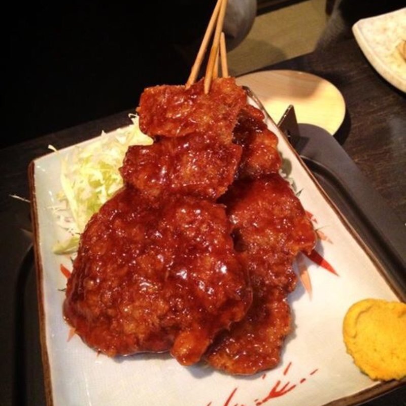 レバかつ(もつ福 西新橋店)