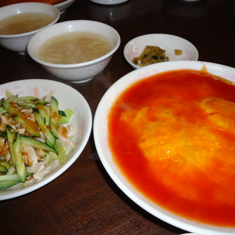 ランチセット（本日の料理かに玉）(華泉 )