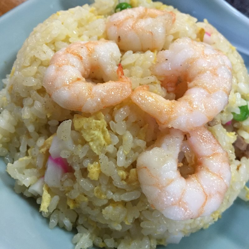 海老チャーハン(錦菜館)
