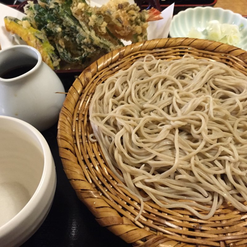 天ざるそば(一休庵 （いっきゅうあん）)