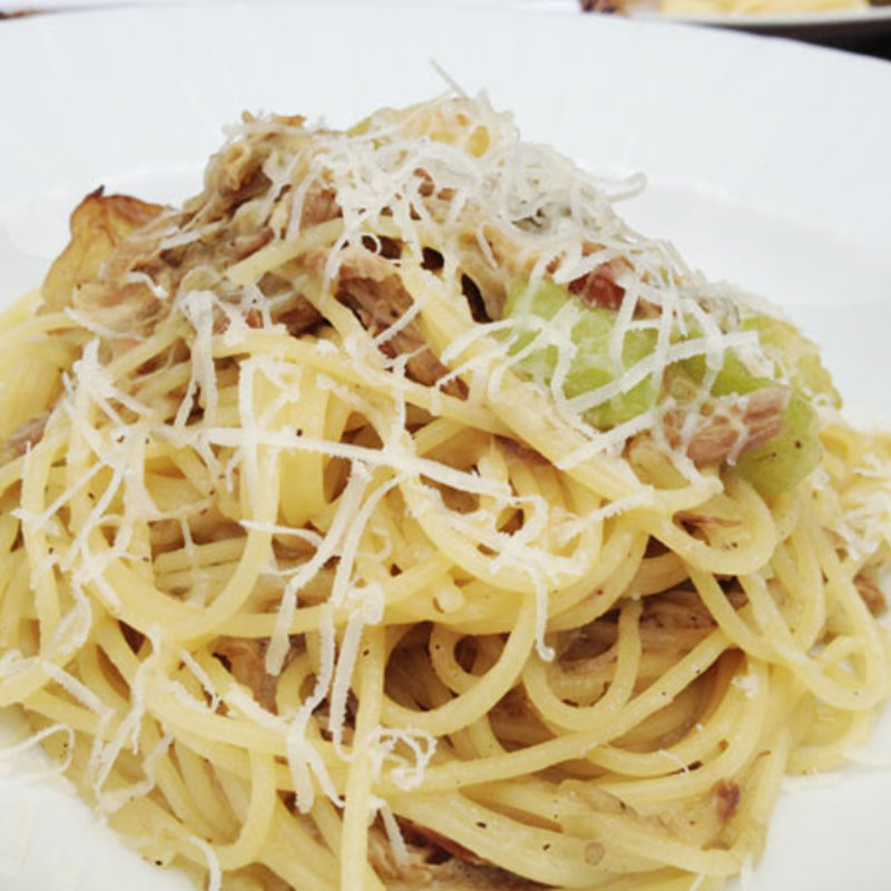 ポークと青菜のパスタ(カノビアーノカフェ （CANOVIANO CAFE）)