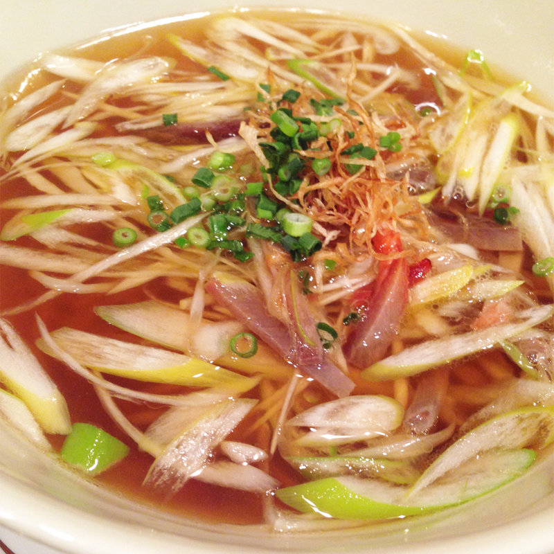 チャーシュー入り3種ネギつゆそば(南国酒家相模原店)