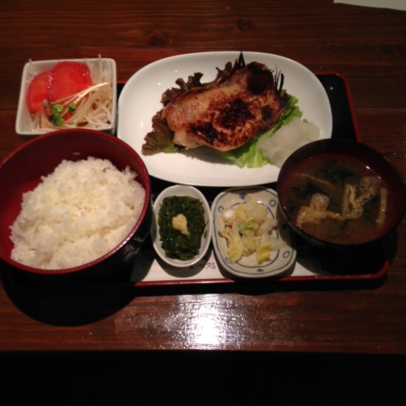 あこう鯛焼定食(ジンライム 穴守店)