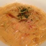 たっぷりウニのクリームパスタ(富士屋本店グリルバー)