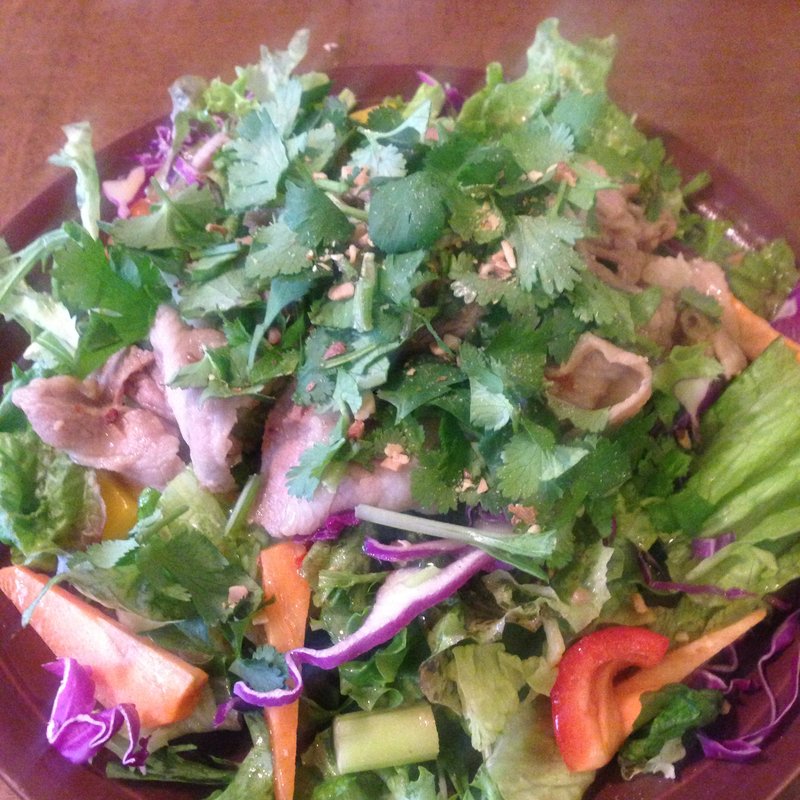 パクチーポークサラダライス(Kirin )