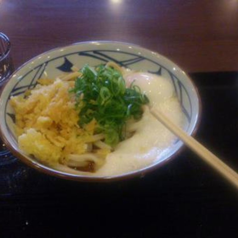 たぬきうどん　天かすいり(順絲庵)