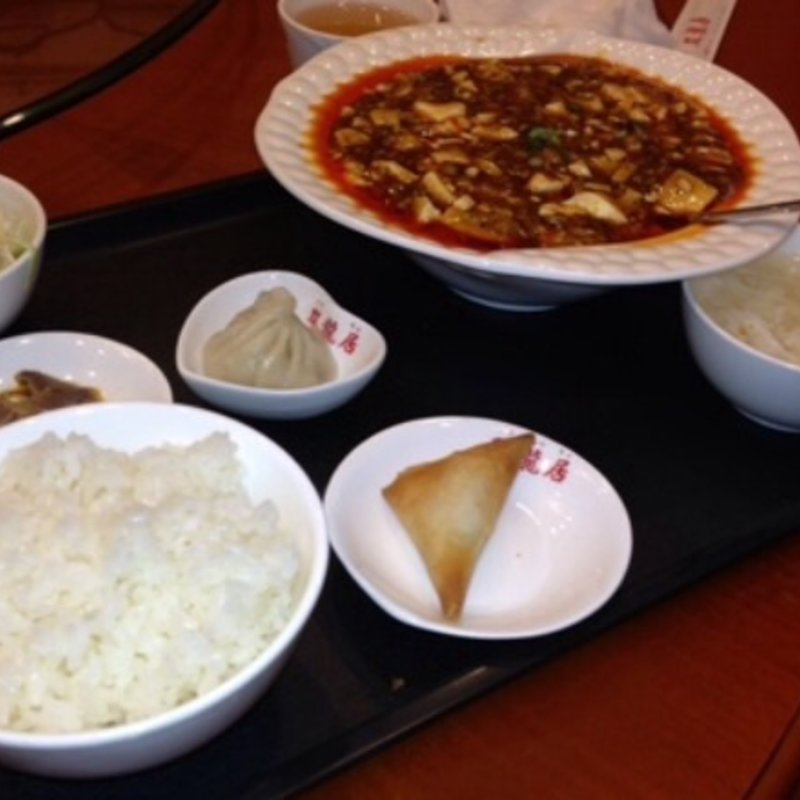 麻婆豆腐定食(中国食府 双龍居 天満駅前店 )