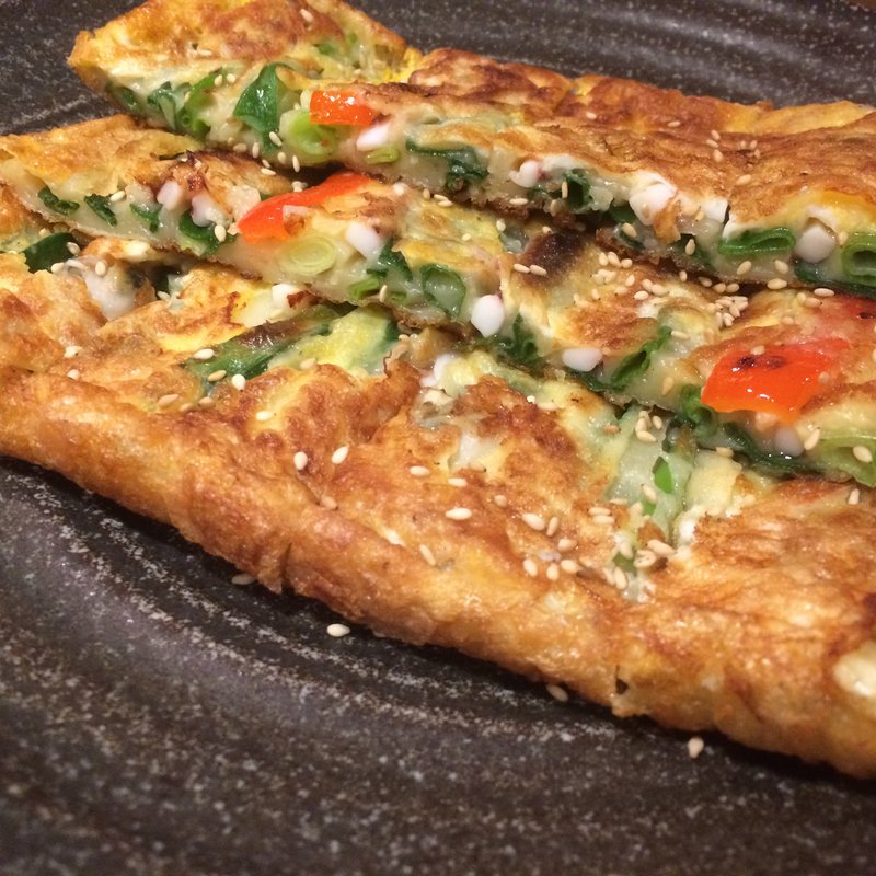 海鮮チヂミ(韓国料理・焼肉  慶州)