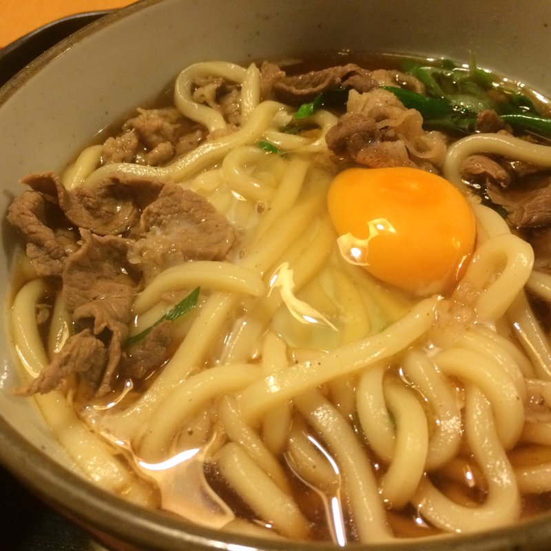 煮込みうどん定食(にし富)