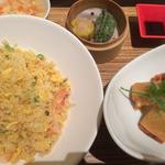 蟹肉とシャキシャキレタスの炒飯セット