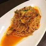 Spaghetti Arrabiata with Turnips(ベルマーレカフェ 渋谷)