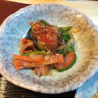 Stirfried beef with vegetables(流庵 三軒茶屋)