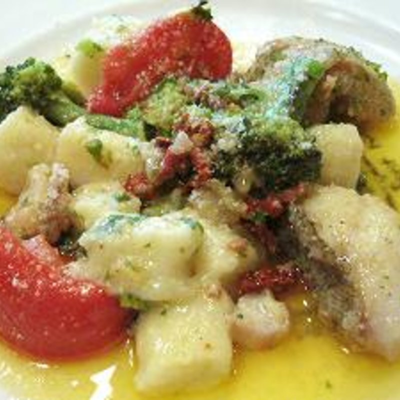 白身魚とニョッキ(ジョヴァンニ)