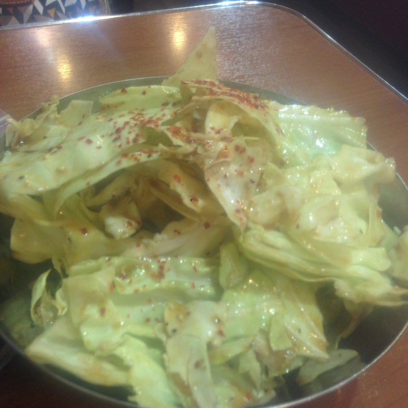 ごま塩きゃべつ(大阪焼肉・ホルモン ふたご 三軒茶屋店)