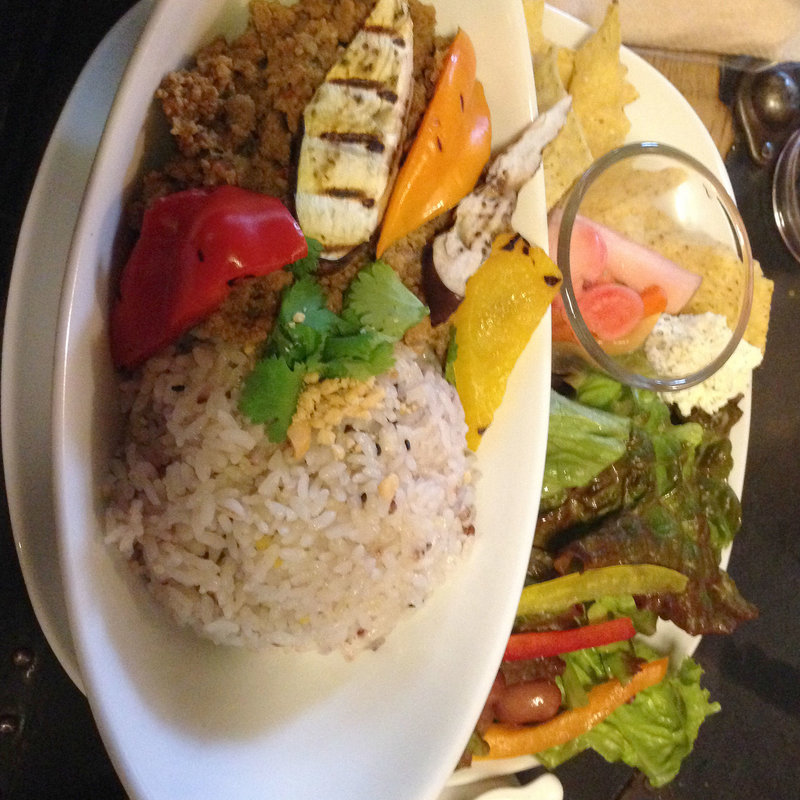 キーマカレーセット（ランチ）( カフェ 坂の下)