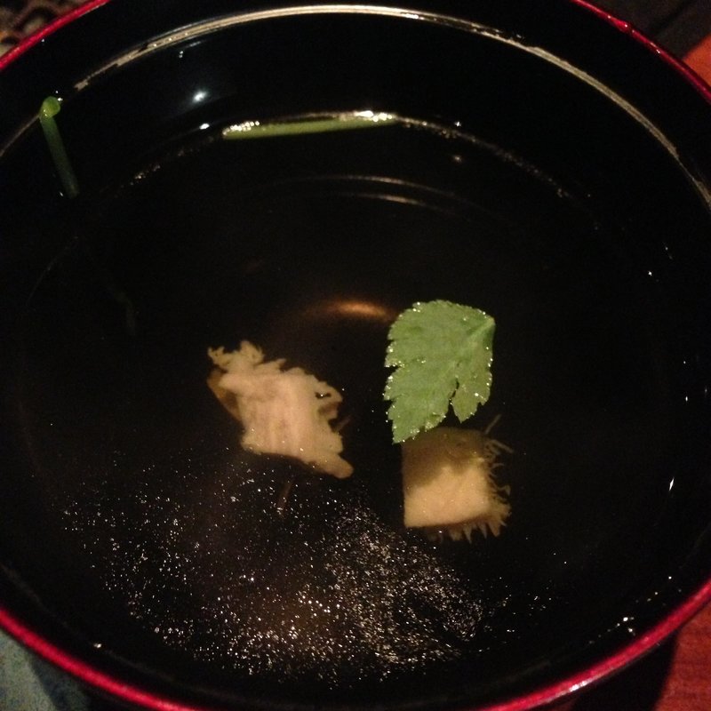 ハチノスのお吸い物(よろにく)