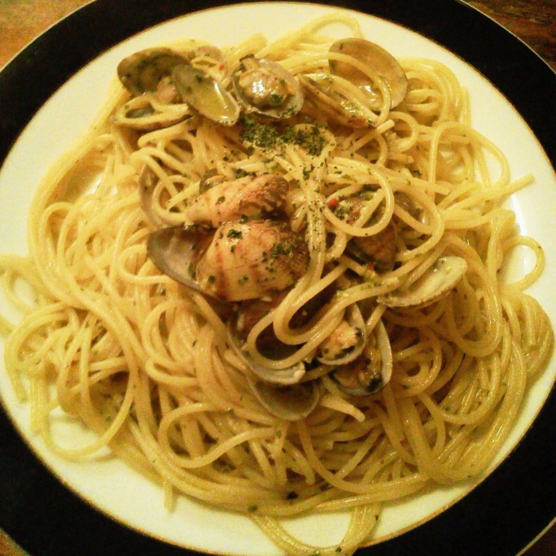 あさりのスパゲティー バジル風味(Fatty's)