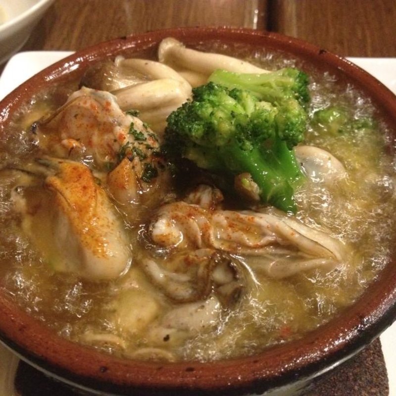 牡蠣のアヒージョ(マ ブラッスリー プレフェレ （ma brasserie Preferee）)