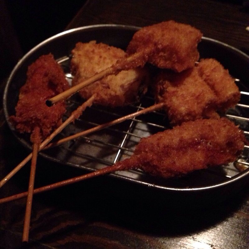 串揚げ5点(薄利多賣半兵ヱ 京都四条河原町店 )