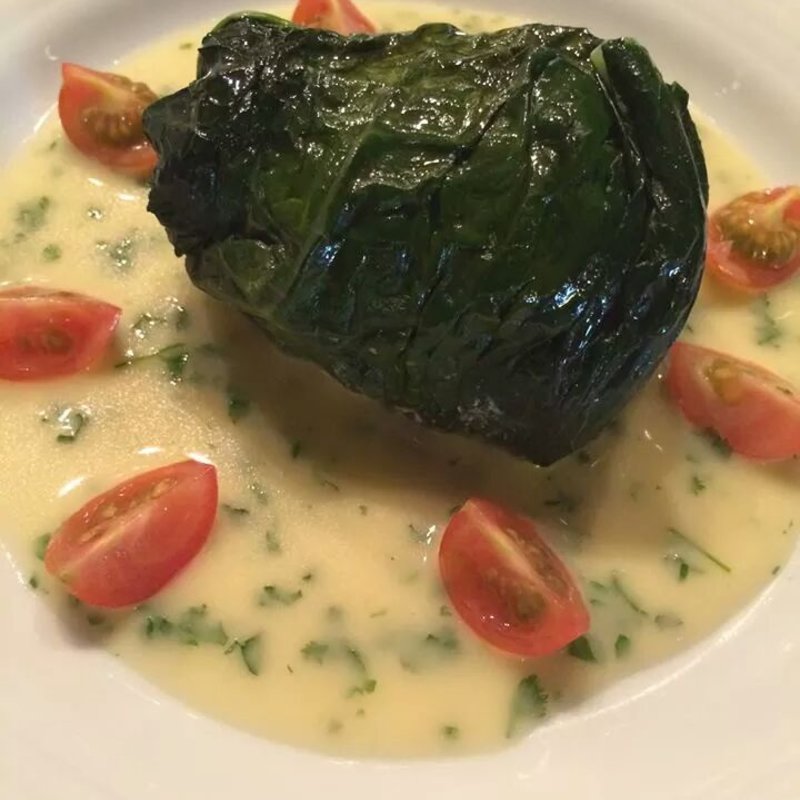 花鯛と黒キャベツ包(オヤマバル)