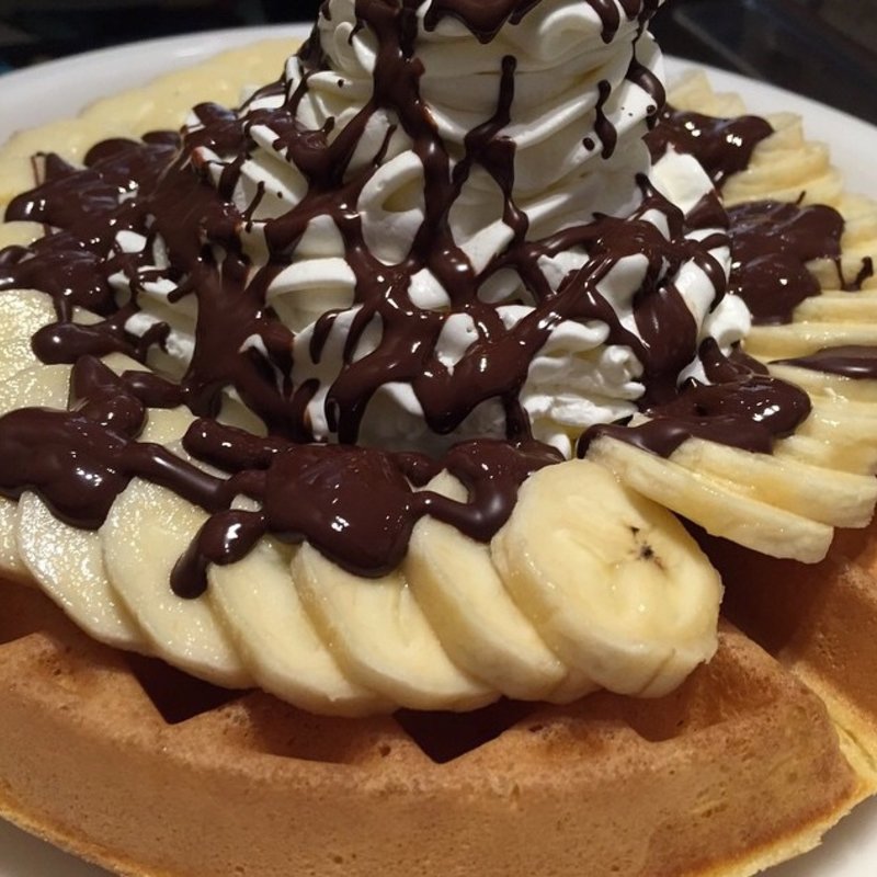 チョコレートバナナワッフル(Urth Caffé 代官山 )