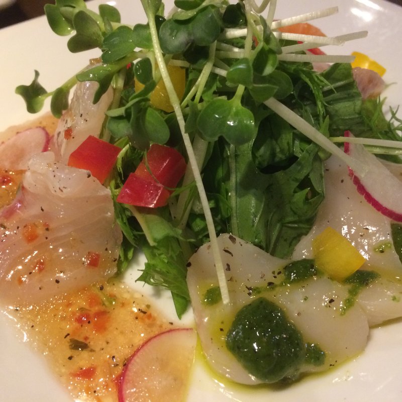 カルパッチョ3種盛り合わせ(アカリ )