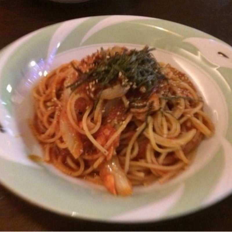トマトソースのパスタ(boogaloo cafe 寺町店)