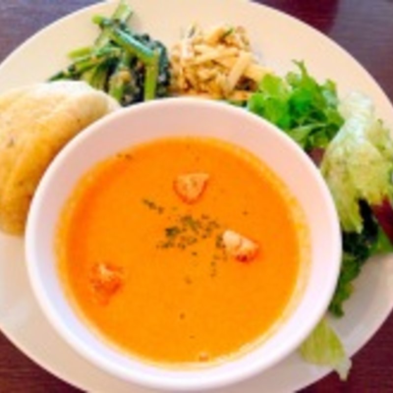 有機野菜のスープランチ