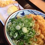 ぶっかけうどん(並) 温(丸亀製麺 京都洛西店 （まるがめせいめん）)