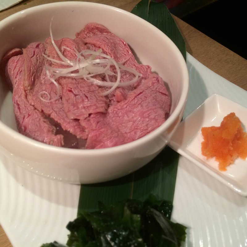 牛肉の湯通し(仙珠)