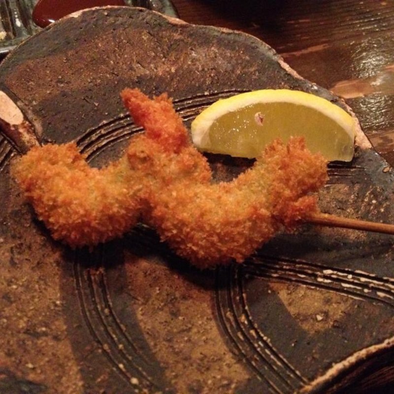 串カツ エビ紫蘇(壺天 平野店)