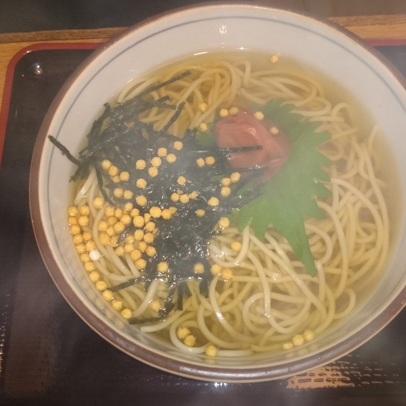 梅そば(伏見庵 )