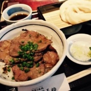 豚丼セット(八代目 佐藤養助)
