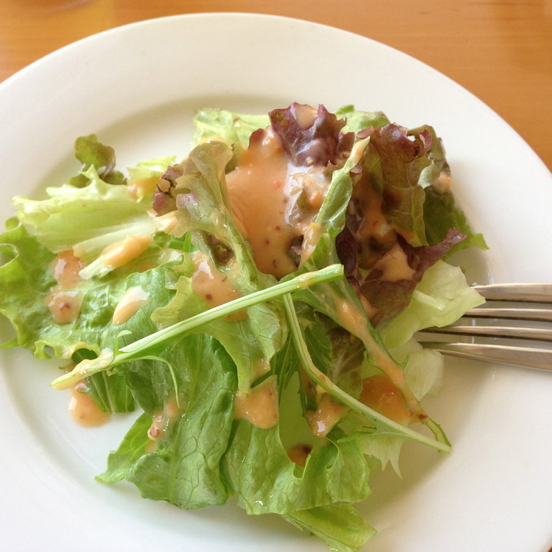 湘南野菜のグリーンサラダ(鵠沼パスタダイナー スプーン)