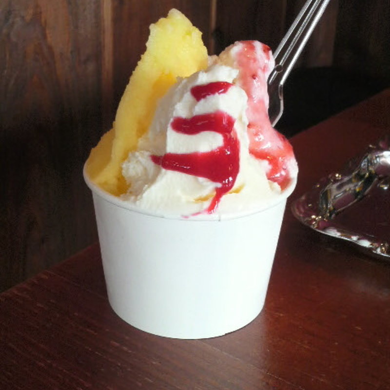  はっさく(ソルベ)(ジェラッテリア&カフェ リカリカ)