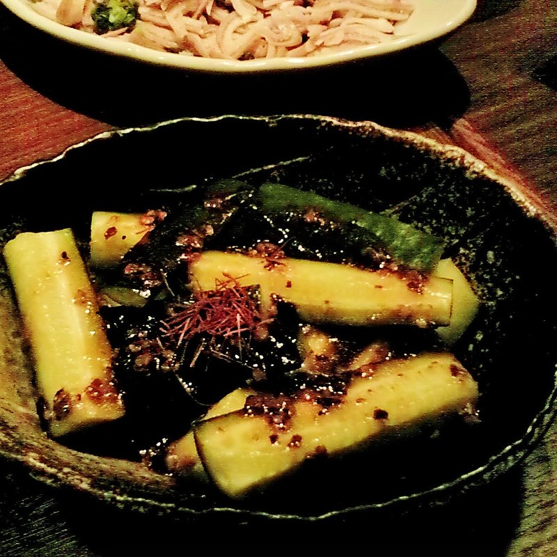 叩き胡瓜(牛タン木村)