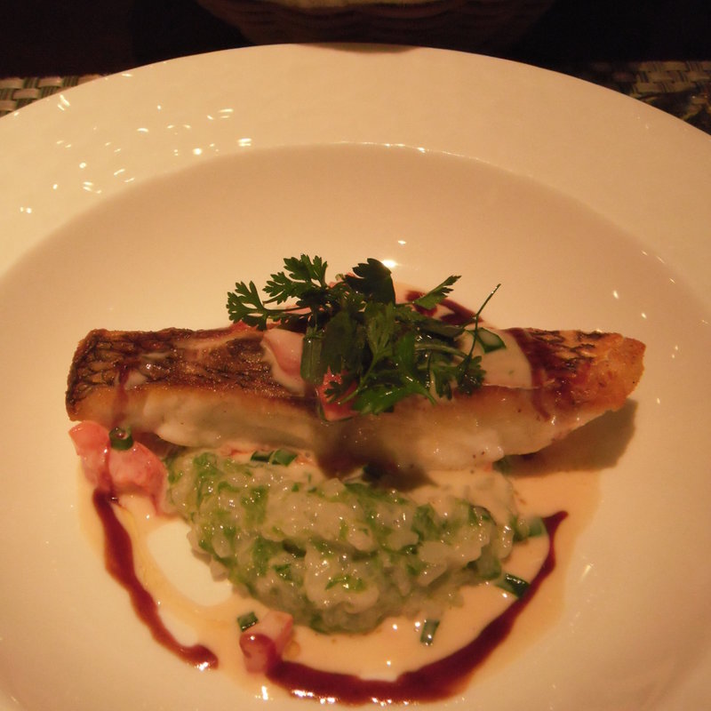 白身魚とタルタルソース(シェ ケンタロウ)