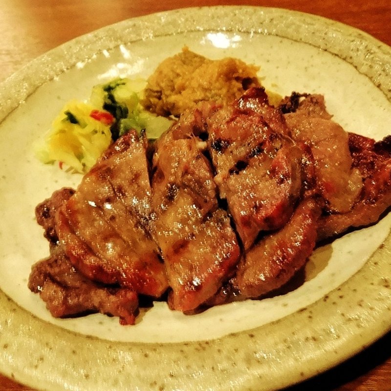 牛タン炭火焼き　南蛮味噌添え(牛タン木村)