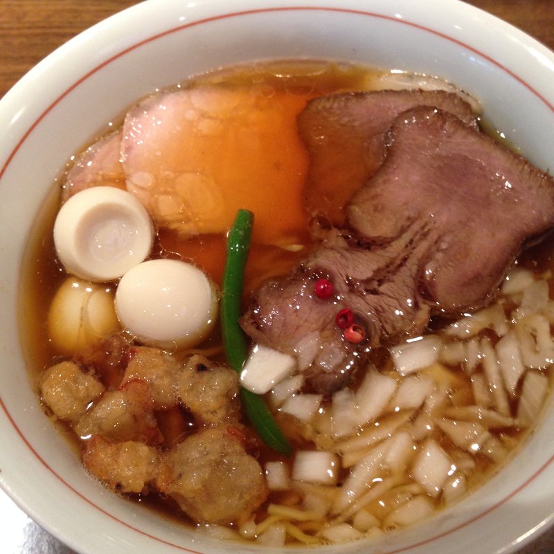 特製牛骨らーめん（醤油）(麺屋 じもと )