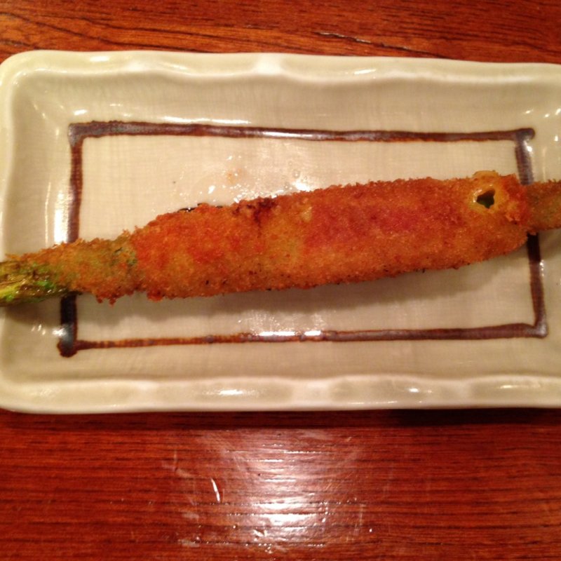 串かつ　アスパライタリアンチーズ(串八 槙島店 （くしはち）)