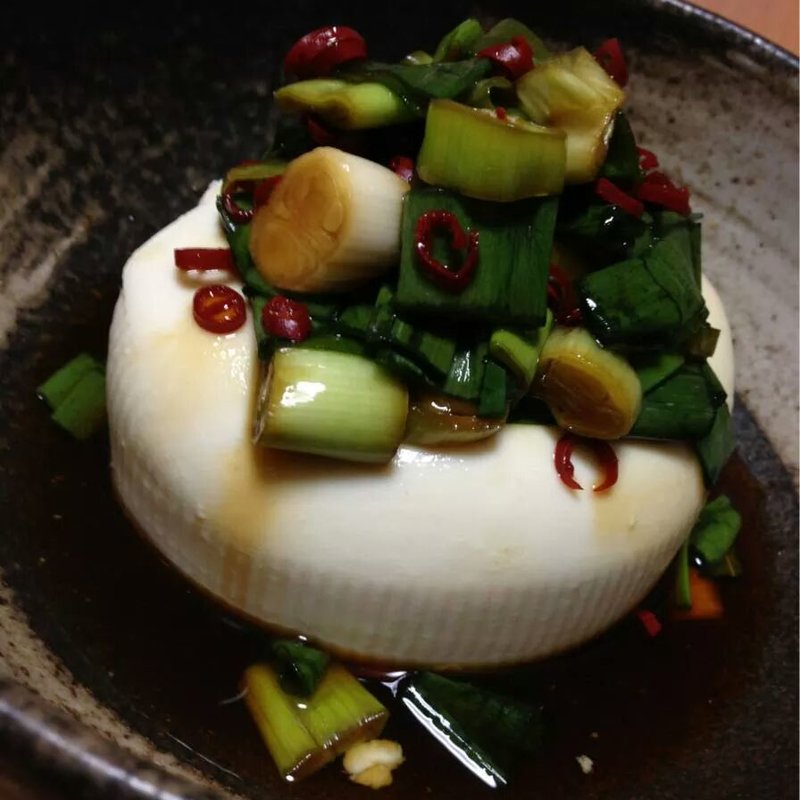 ピリから冷や奴(お好み焼きうどんや)