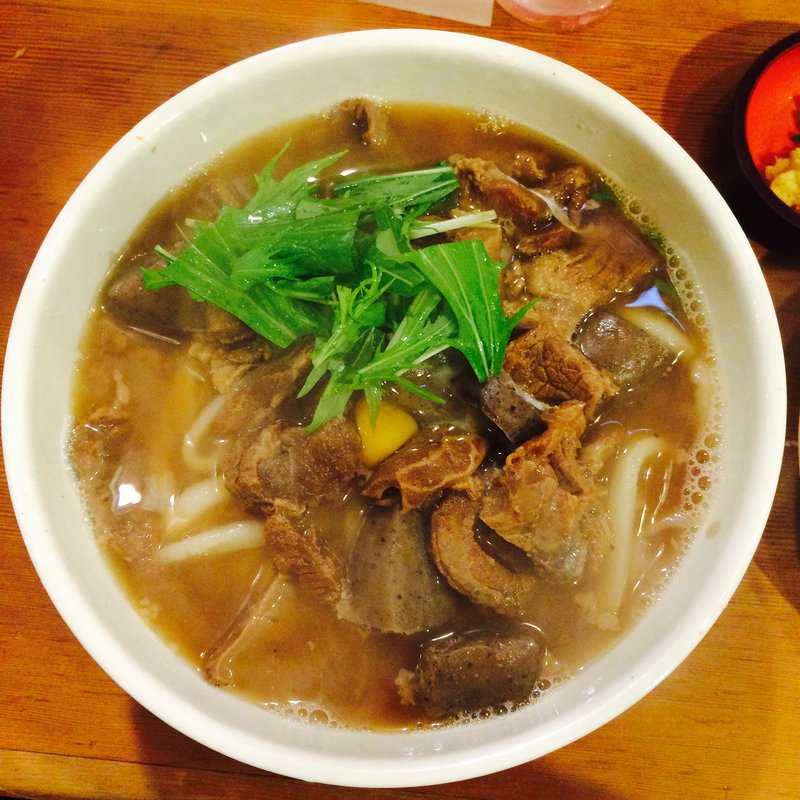 牛スジうどん(やしま 富ヶ谷店)