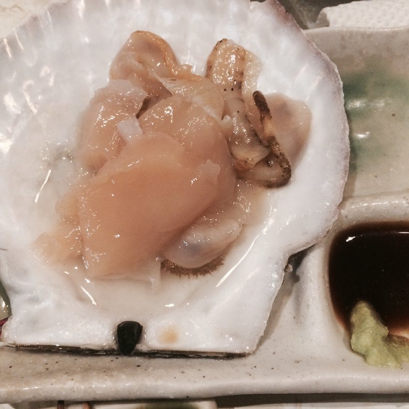 ほたての刺身(ミートステーション 狛江)