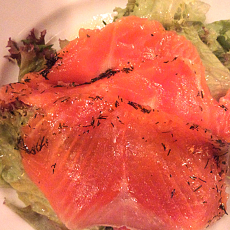 サーモンのハーブマリネ(ル・ロワズィール （le Loisir）)