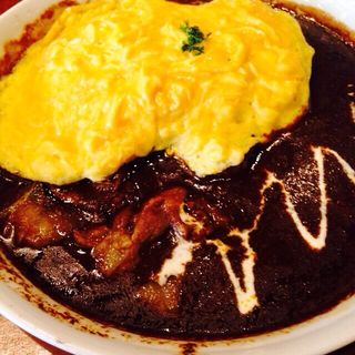 ハッシュドビーフオムライスドリア(星乃珈琲店 河原町店 )